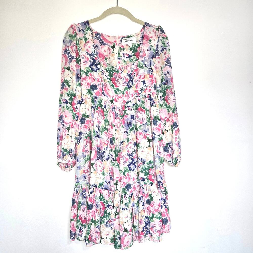 Yumi Kim Floral Maternity Ruthie Mini Dress. Size Extra Small.